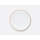 Assiette Ronde Porcelaine Blanche Gamme Versailles ARGENT