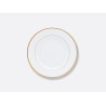 Assiette Ronde Porcelaine Blanche Gamme Versailles OR