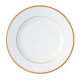 Assiette Ronde Porcelaine Blanche Gamme Versailles ARGENT