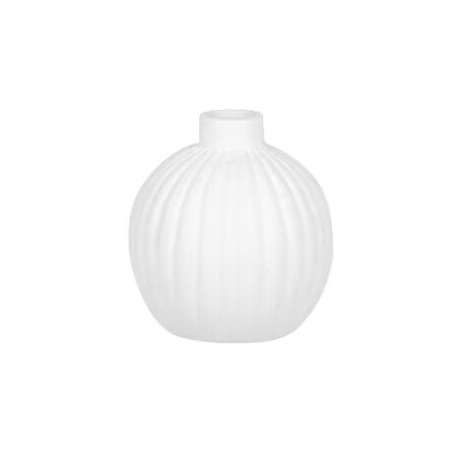 Vase en Dolomite Blanc H11 - Ø 10