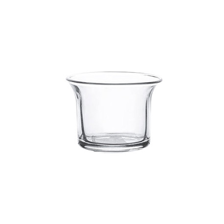 Photophore Mini en Verre Transparent H5 -  Ø 6