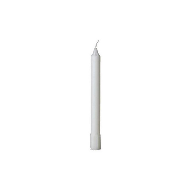 Petite bougie blanche (à l'unité) - ⌀ 2,2 cm