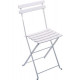 Prestige Square White Chair with Slats